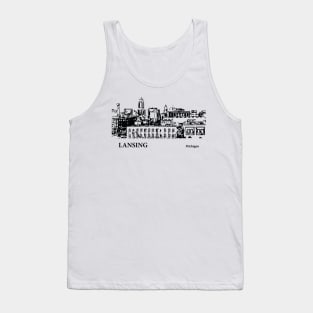 Lansing Michigan Tank Top